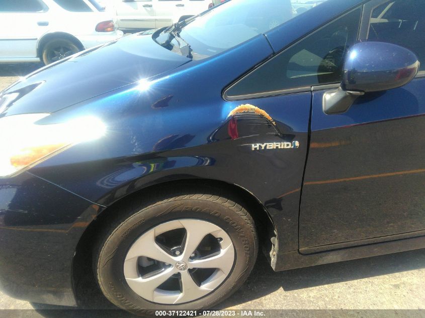 2013 TOYOTA PRIUS ONE/TWO/THREE/FOUR/FIVE - JTDKN3DU6D1618559