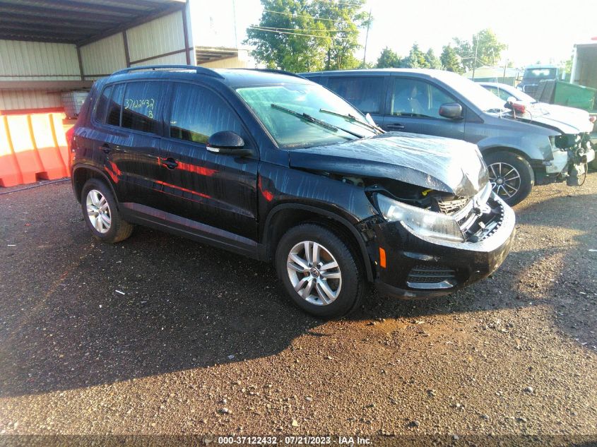 2017 VOLKSWAGEN TIGUAN S - WVGAV7AX7HW510294