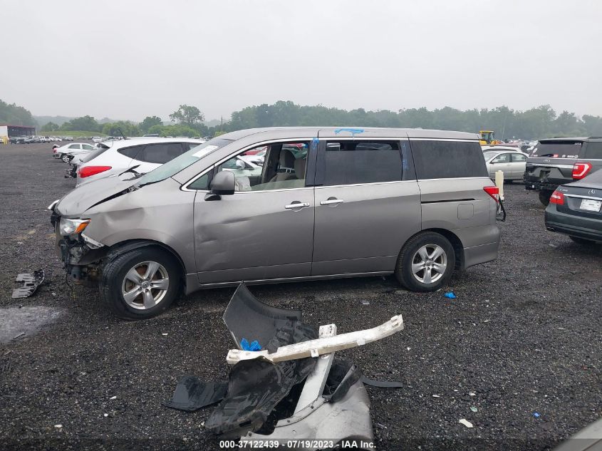 2013 NISSAN QUEST SV - JN8AE2KP3D9061389