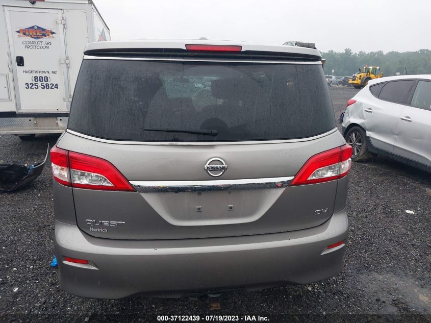 2013 NISSAN QUEST SV - JN8AE2KP3D9061389
