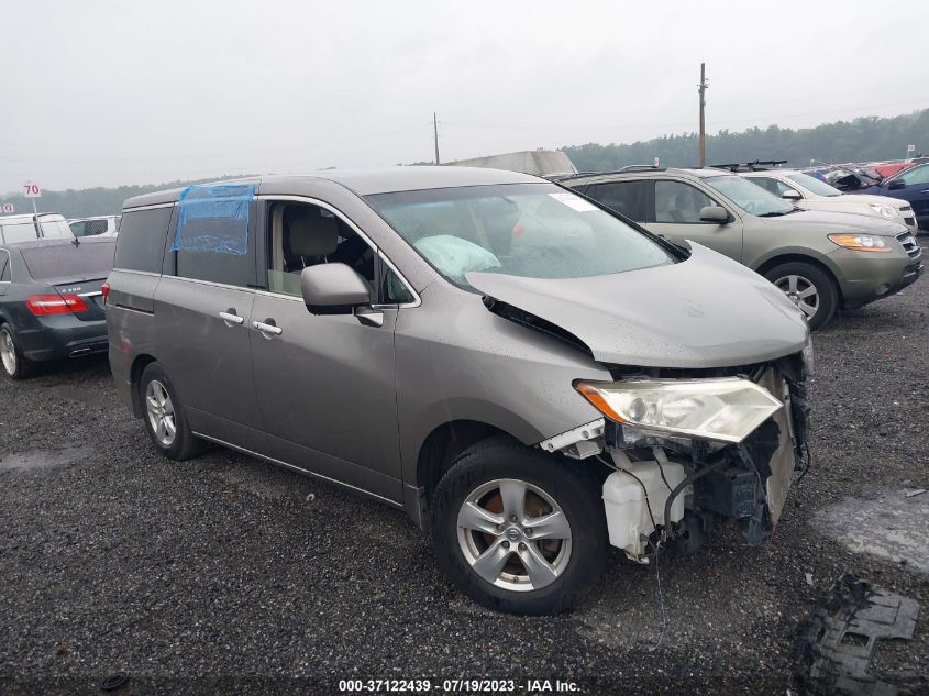 2013 NISSAN QUEST SV - JN8AE2KP3D9061389