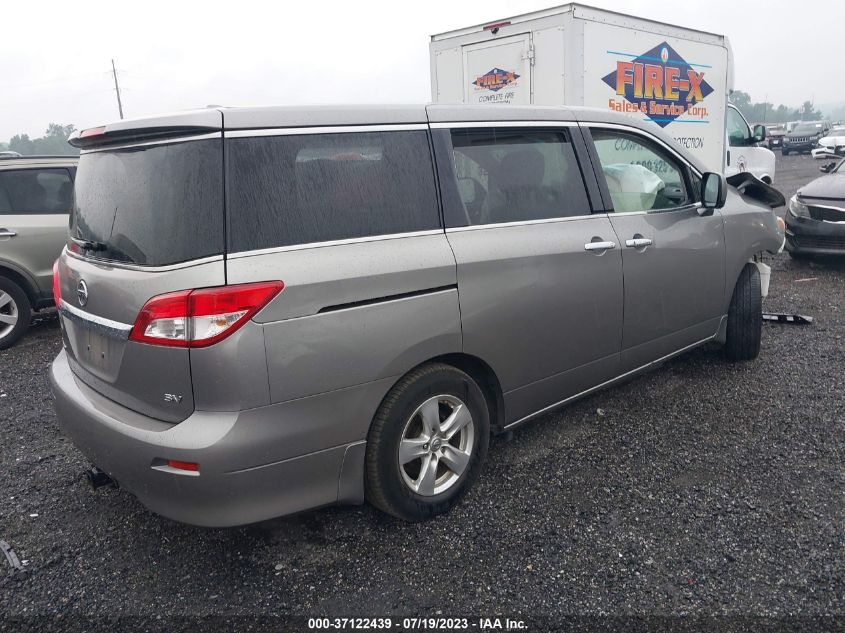 2013 NISSAN QUEST SV - JN8AE2KP3D9061389