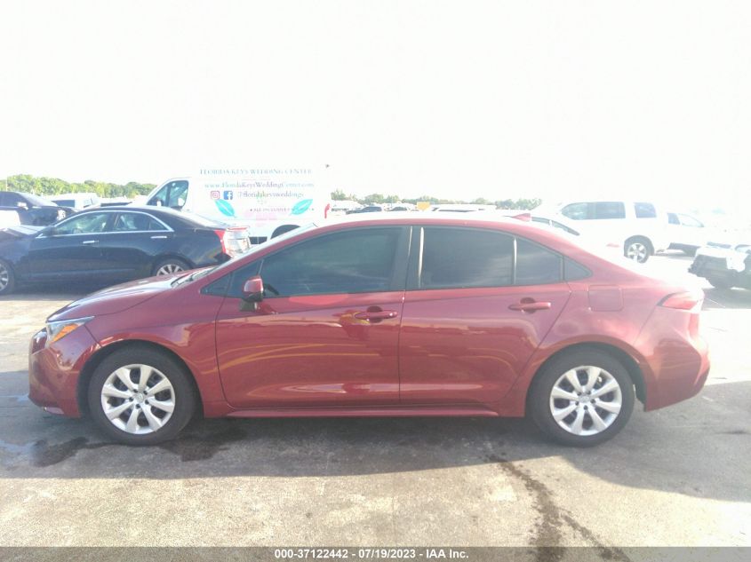 2022 TOYOTA COROLLA LE - 5YFEPMAE5NP366505