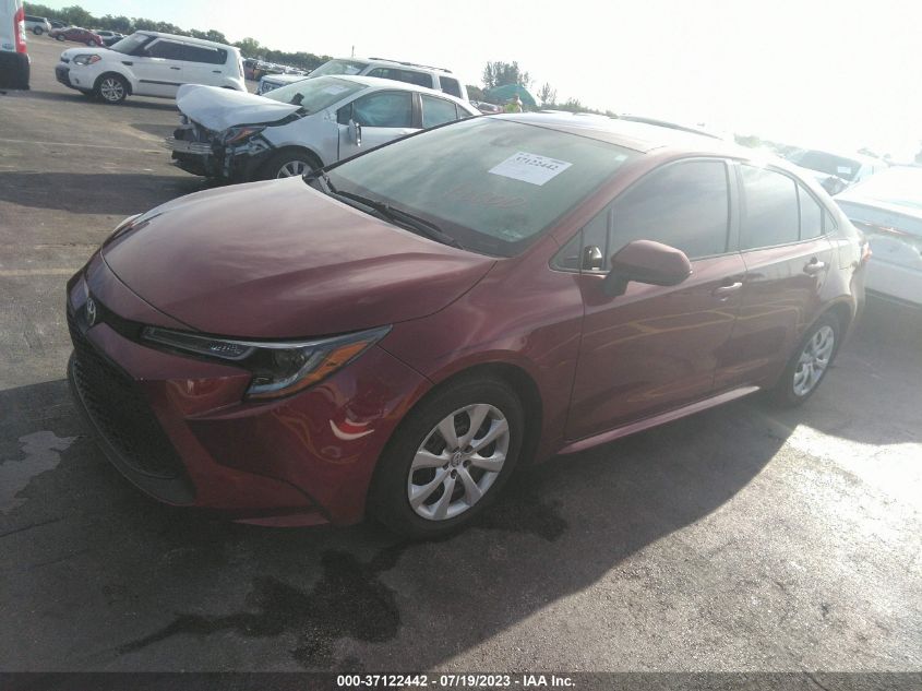 2022 TOYOTA COROLLA LE - 5YFEPMAE5NP366505