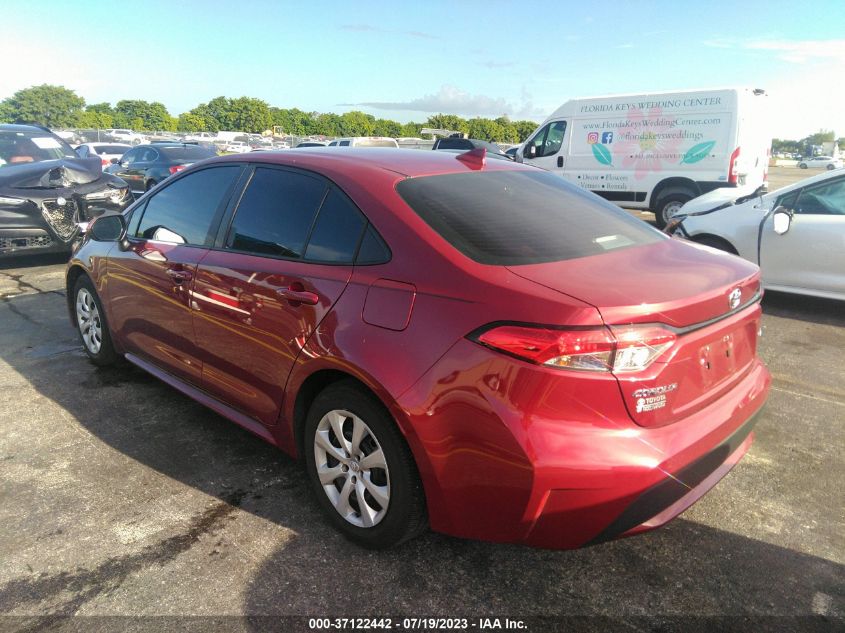 2022 TOYOTA COROLLA LE - 5YFEPMAE5NP366505
