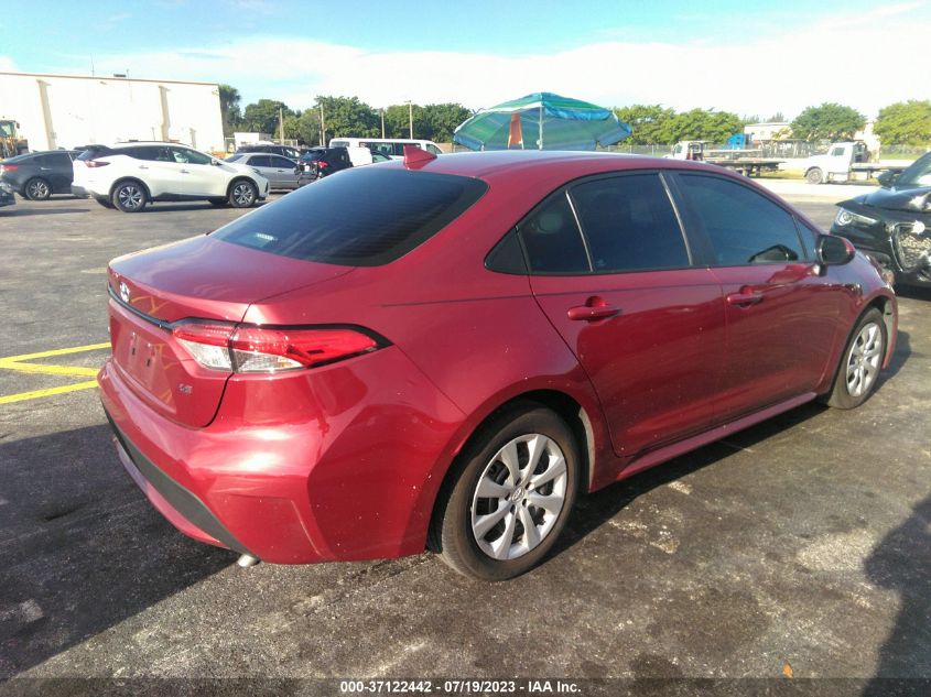 2022 TOYOTA COROLLA LE - 5YFEPMAE5NP366505