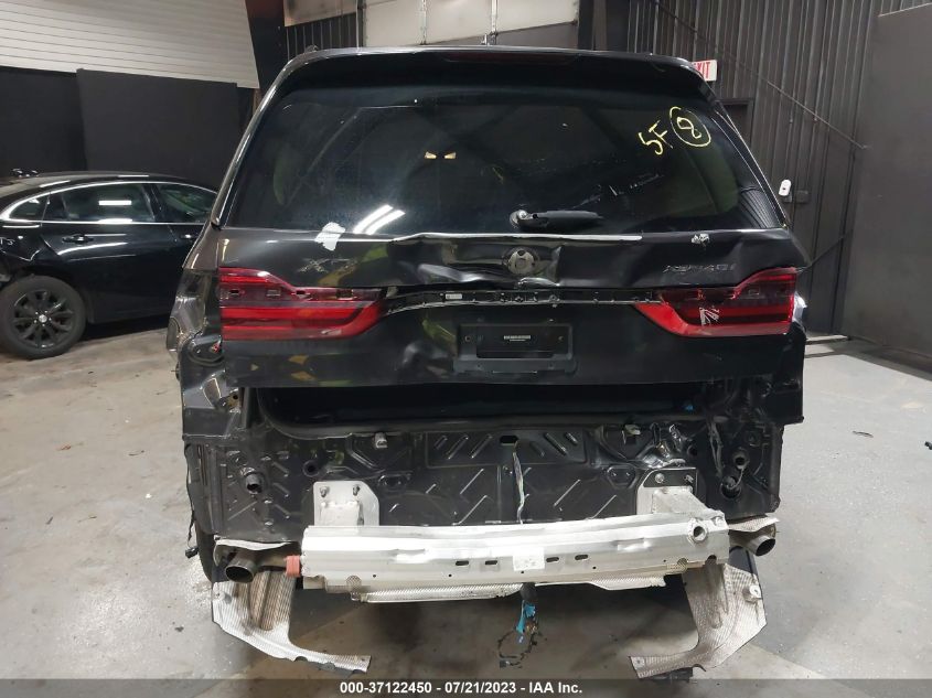 2021 BMW X7 XDRIVE40I - 5UXCW2C08M9G05826