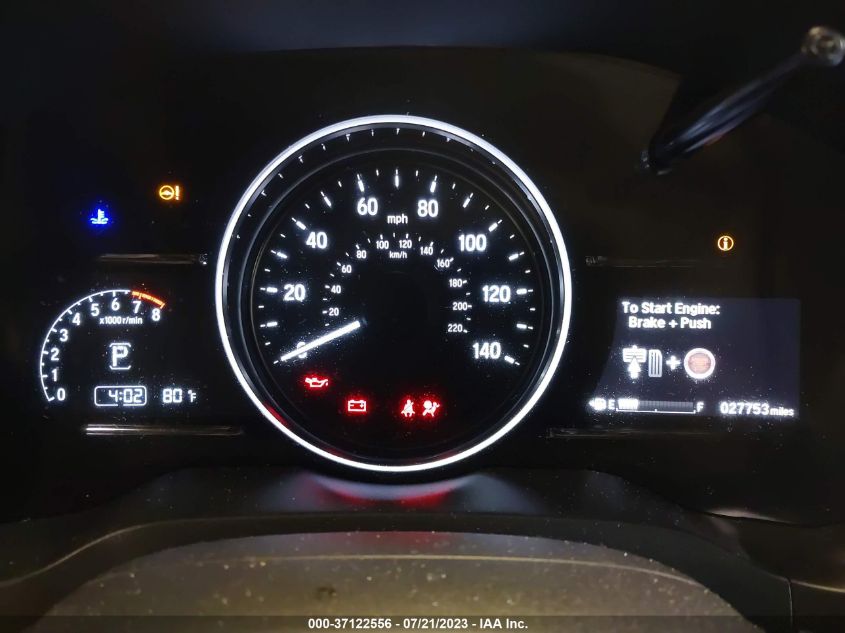 2021 HONDA HR-V EX - 3CZRU6H51MM720001