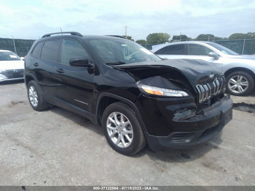 2017 JEEP CHEROKEE SPORT - 1C4PJLAB9HW571749