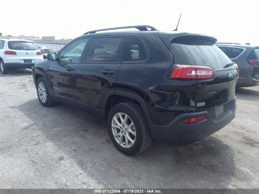 2017 JEEP CHEROKEE SPORT - 1C4PJLAB9HW571749