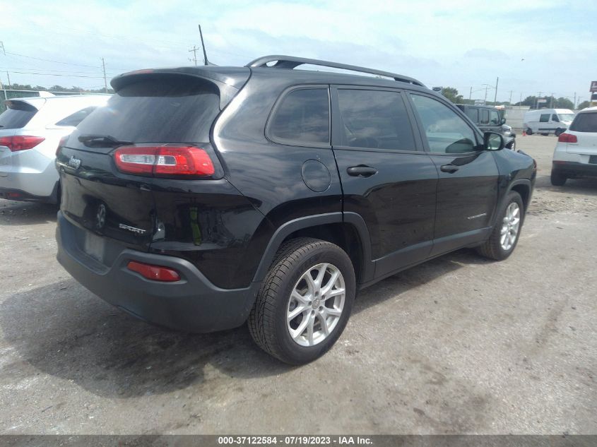 2017 JEEP CHEROKEE SPORT - 1C4PJLAB9HW571749