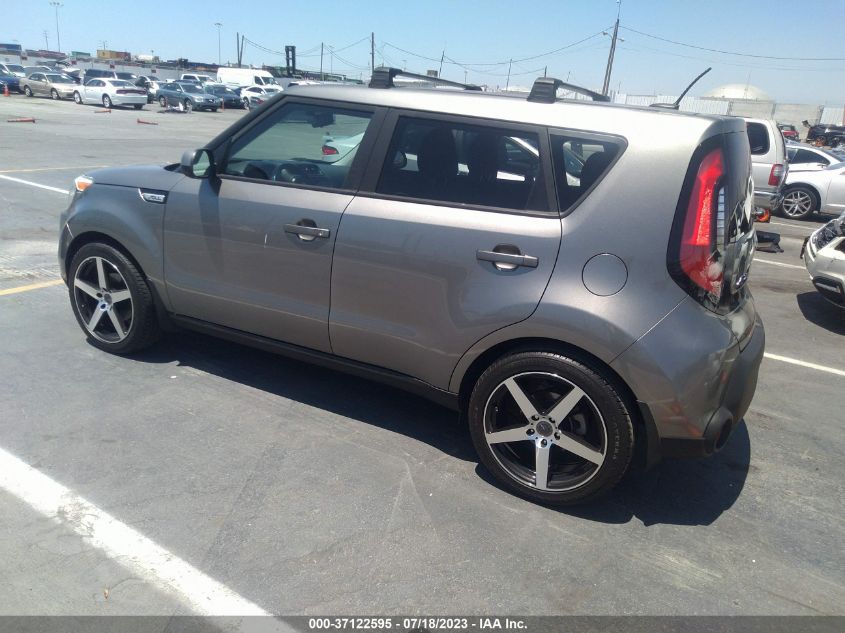 2016 KIA SOUL BASE - KNDJN2A22G7324019