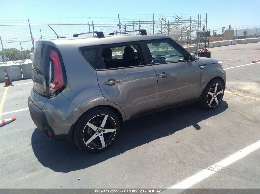 2016 KIA SOUL BASE - KNDJN2A22G7324019