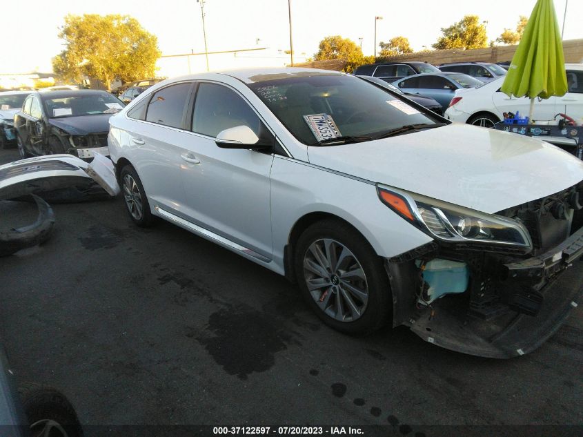 2015 HYUNDAI SONATA 2.4L SPORT - 5NPE34AF2FH229864