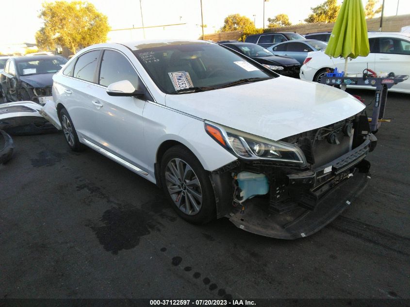 2015 HYUNDAI SONATA 2.4L SPORT - 5NPE34AF2FH229864