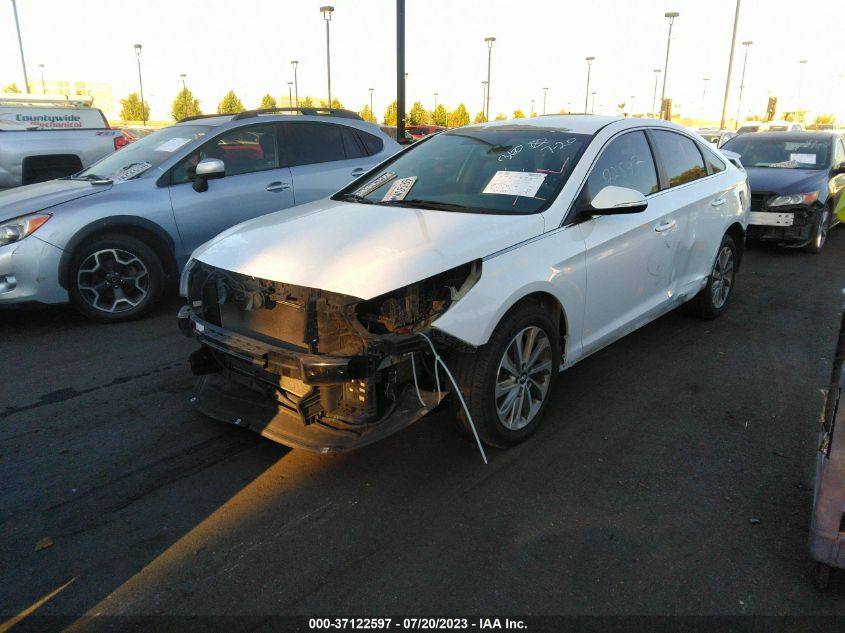 2015 HYUNDAI SONATA 2.4L SPORT - 5NPE34AF2FH229864