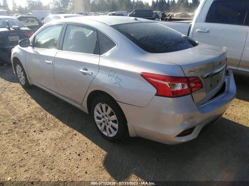 VIN 3N1AB7AP1HY375371 2017 NISSAN SENTRA SV