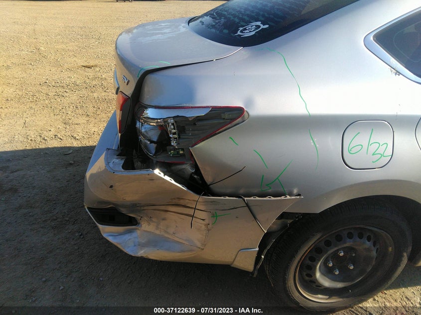 VIN 3N1AB7AP1HY375371 2017 NISSAN SENTRA SV