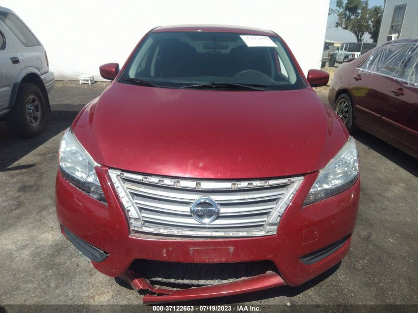 2014 NISSAN SENTRA S/FE+ S/SV/FE+ SV/SR/SL - 3N1AB7AP7EL653392