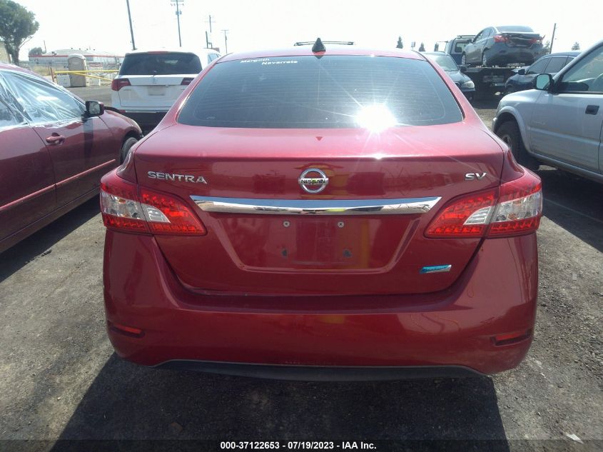 2014 NISSAN SENTRA S/FE+ S/SV/FE+ SV/SR/SL - 3N1AB7AP7EL653392
