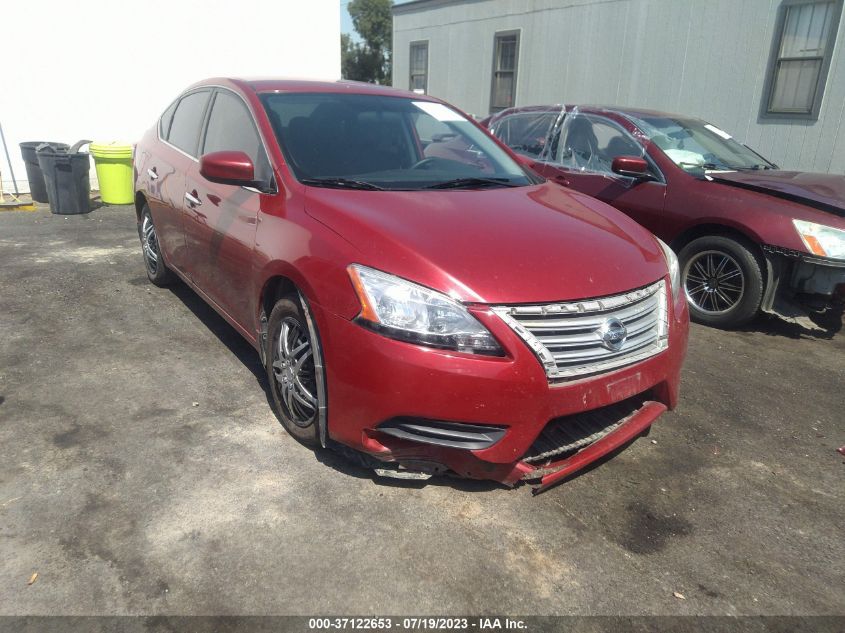 2014 NISSAN SENTRA S/FE+ S/SV/FE+ SV/SR/SL - 3N1AB7AP7EL653392