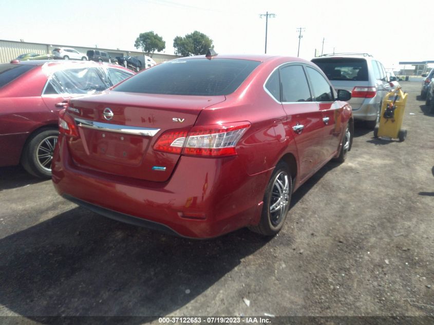 2014 NISSAN SENTRA S/FE+ S/SV/FE+ SV/SR/SL - 3N1AB7AP7EL653392