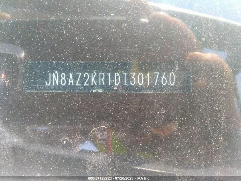 2013 NISSAN CUBE S JN8AZ2KR1DT301760