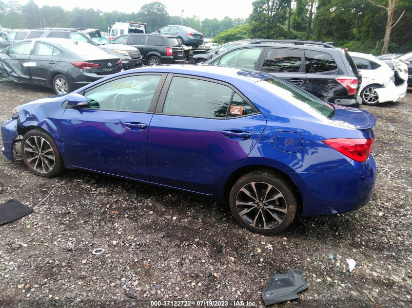 2017 TOYOTA COROLLA L/LE/XLE/SE - 2T1BURHE0HC833672