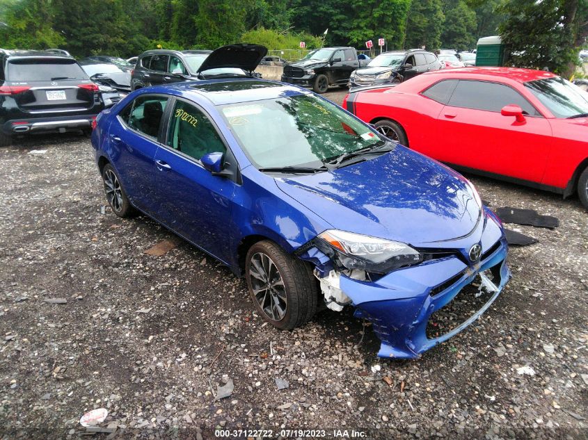 2017 TOYOTA COROLLA L/LE/XLE/SE - 2T1BURHE0HC833672