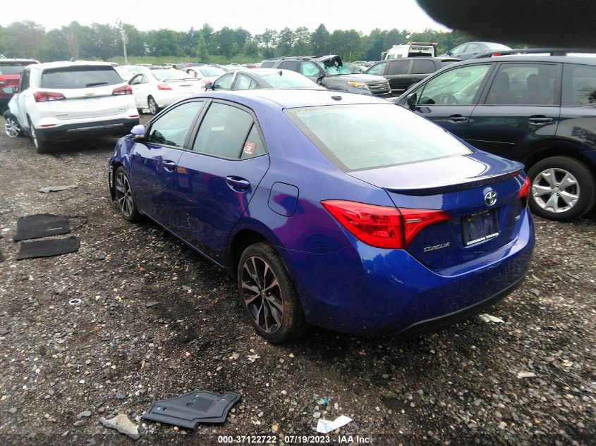 2017 TOYOTA COROLLA L/LE/XLE/SE - 2T1BURHE0HC833672