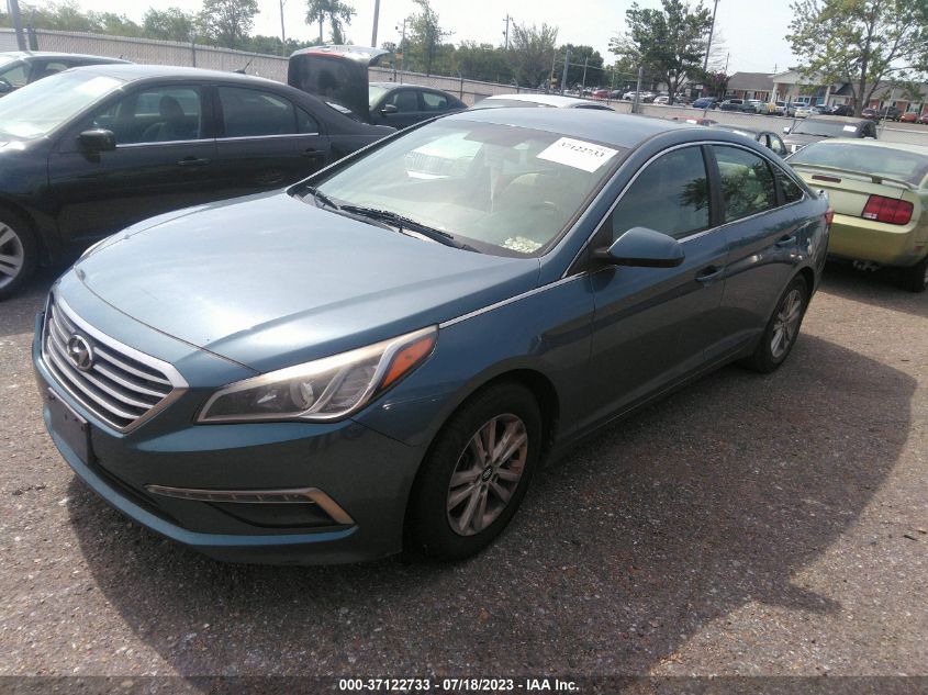 2015 HYUNDAI SONATA 2.4L SE - 5NPE24AFXFH072751