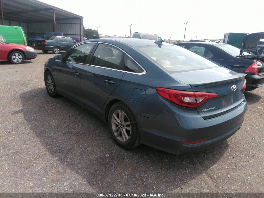 2015 HYUNDAI SONATA 2.4L SE - 5NPE24AFXFH072751