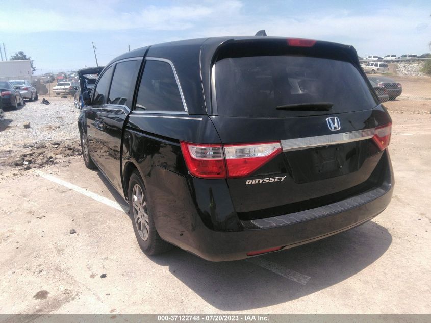 2013 HONDA ODYSSEY EX-L - 5FNRL5H64DB010901