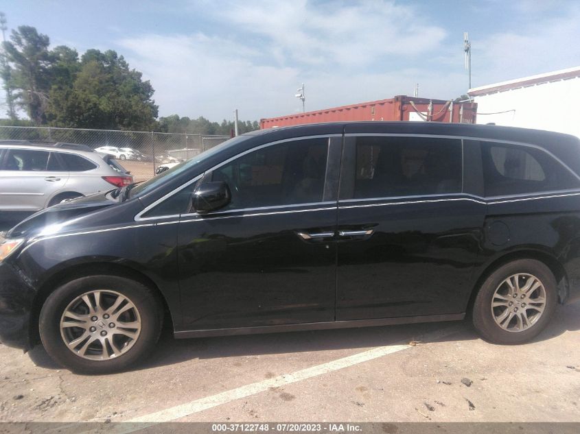 2013 HONDA ODYSSEY EX-L - 5FNRL5H64DB010901