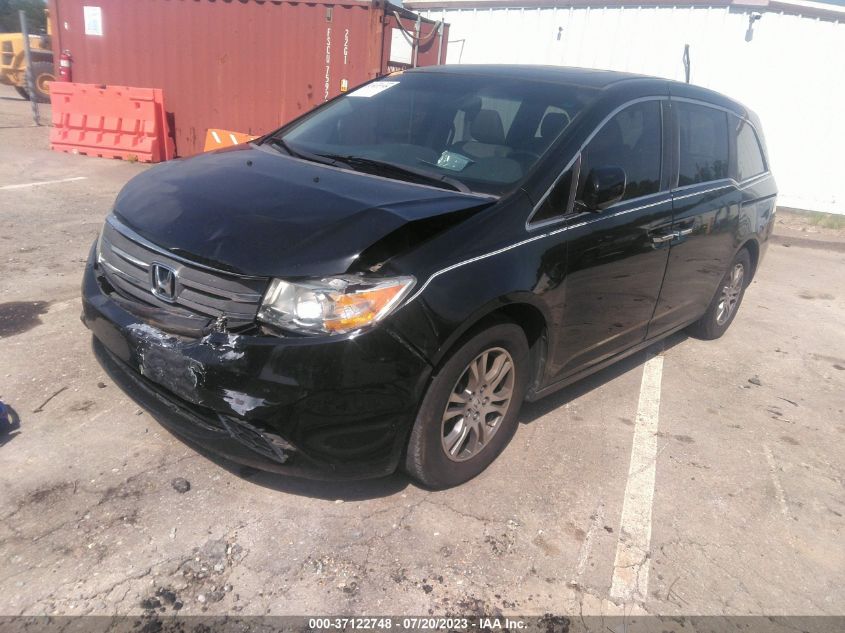 2013 HONDA ODYSSEY EX-L - 5FNRL5H64DB010901