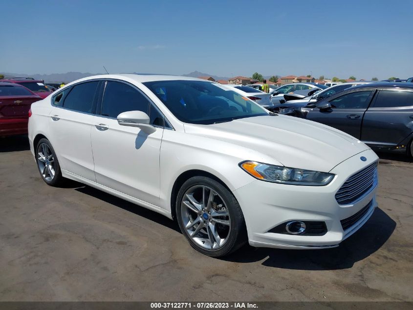 2013 FORD FUSION TITANIUM - 3FA6P0K93DR163870