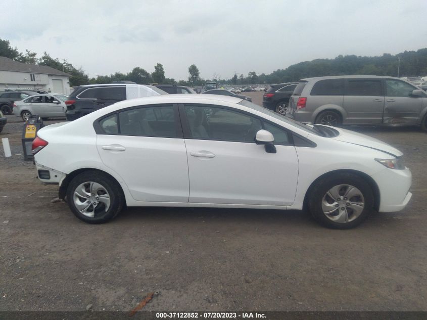 2013 HONDA CIVIC SDN LX - 19XFB2F54DE277590