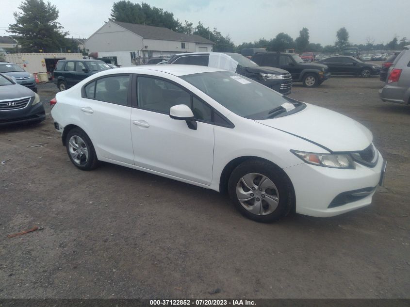 2013 HONDA CIVIC SDN LX - 19XFB2F54DE277590