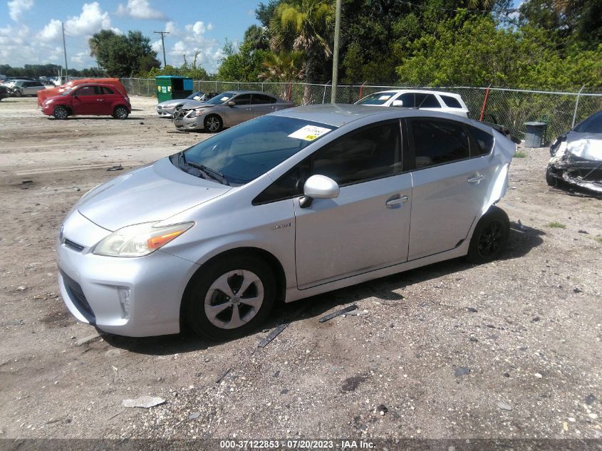 2013 TOYOTA PRIUS - JTDKN3DU4D5597977