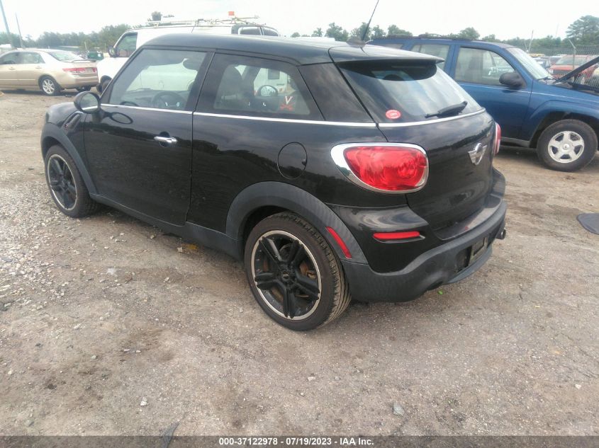 2013 MINI PACEMAN COOPER S WMWSS5C51DWN49472