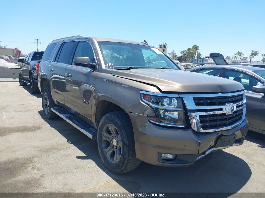 2016 CHEVROLET TAHOE K1500 LT - 1GNSKBKC5GR20930