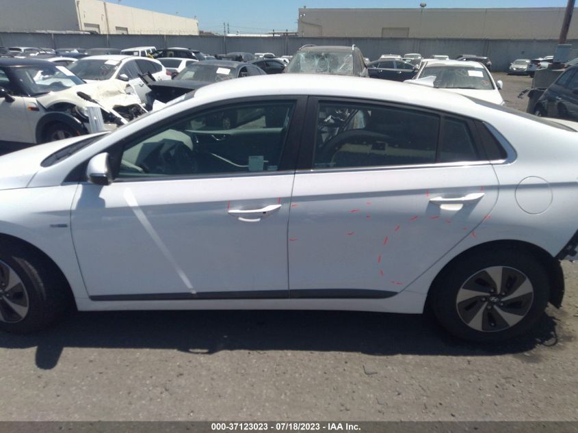 2019 HYUNDAI IONIQ HYBRID SEL - KMHC75LC3KU139526