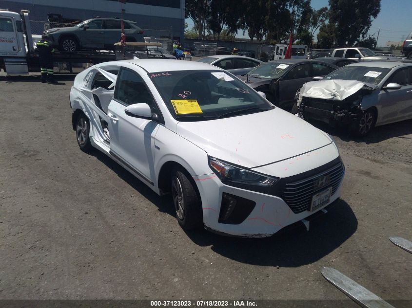 2019 HYUNDAI IONIQ HYBRID SEL - KMHC75LC3KU139526