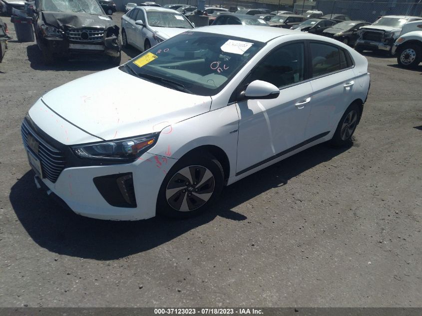 2019 HYUNDAI IONIQ HYBRID SEL - KMHC75LC3KU139526