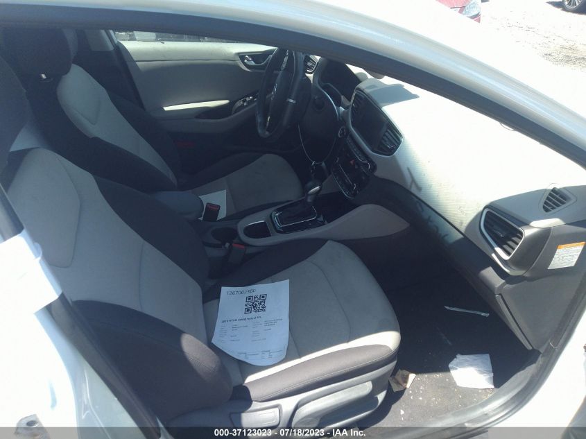 2019 HYUNDAI IONIQ HYBRID SEL - KMHC75LC3KU139526