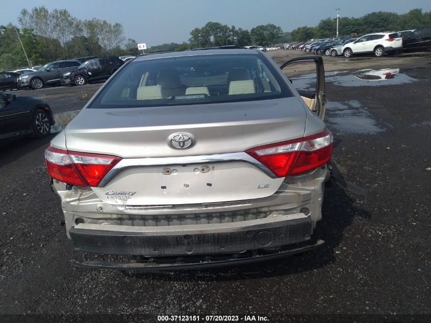 2016 TOYOTA CAMRY XLE/SE/LE/XSE - 4T4BF1FK8GR583430