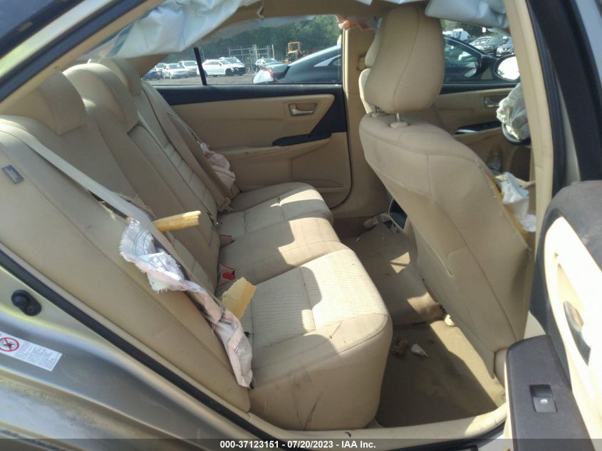 2016 TOYOTA CAMRY XLE/SE/LE/XSE - 4T4BF1FK8GR583430