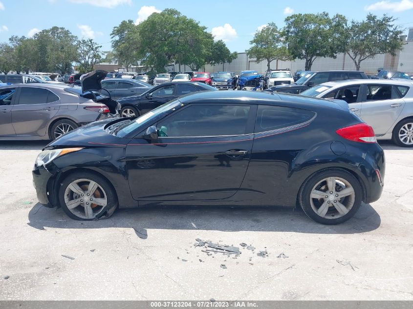 2014 HYUNDAI VELOSTER - KMHTC6AD8EU215694