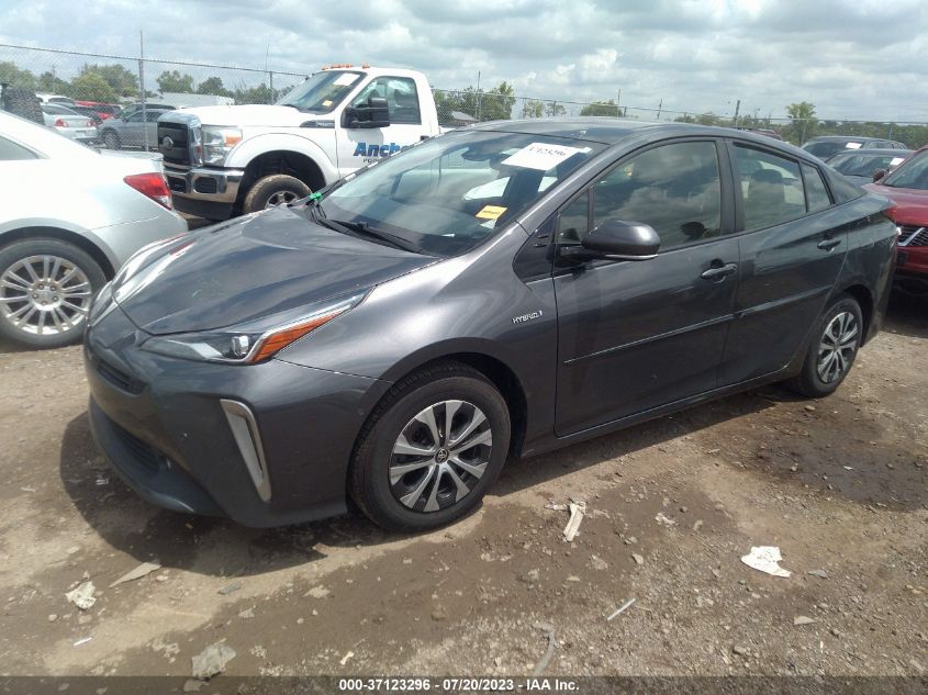 2019 TOYOTA PRIUS LE/XLE - JTDL9RFU3K3004076