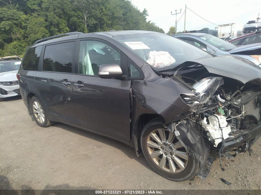 2017 TOYOTA SIENNA XLE - 5TDDZ3DC0HS153242